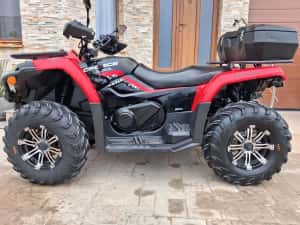 ATV CF MOTO 520L ‼️ 300km ‼️ servo CA NOU ( nu linhai can am suzuki tgb — miniatura 5
