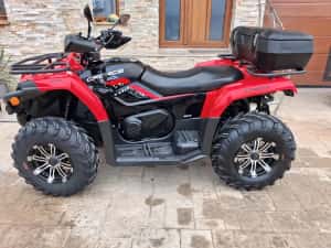 ATV CF MOTO 520L ‼️ 300km ‼️ servo CA NOU ( nu linhai can am suzuki tgb — miniatura 6