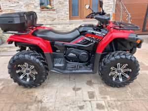 ATV CF MOTO 520L ‼️ 300km ‼️ servo CA NOU ( nu linhai can am suzuki tgb — miniatura 7