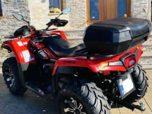ATV CF MOTO 520L ‼️ 300km ‼️ servo CA NOU ( nu linhai can am suzuki tgb — miniatura 9