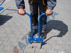EXTRACTOR pavele dale borduri clesti ciocane carucior — miniatura 9