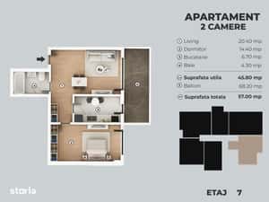 Berceni Metalurgiei - 2 camere - finalizat mutare rapida — miniatura 5