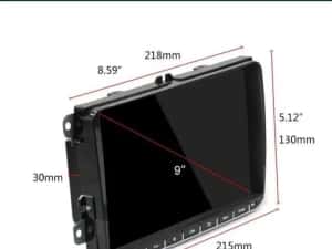 4GB Navigatie Carplay Android Auto VW VOLKSWAGEN SKODA SEAT VAG RNS — miniatura 10