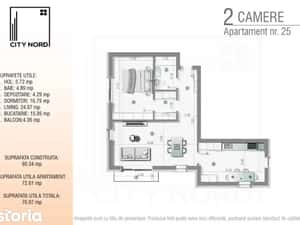 Bucatarie inchisa 16 mp! Pereti interiori caramida! Lift — miniatura 5