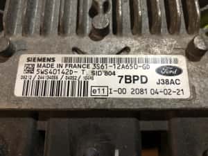 Calculator motor Ford Fiesta 1,4tdci euro3/4 an 2004 — miniatura 3