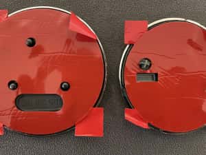 Emblema fata capota Skoda neagra black 80 90 mm Octavia Fabia Superb — miniatura 8