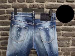 Blugi Dsquared2 Scurti Top Premium Jeans Noile colectii — miniatura 4