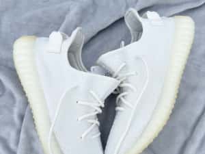 Pantofi Sport Adidas Yeezy 350 Boost Cream White -100% originali