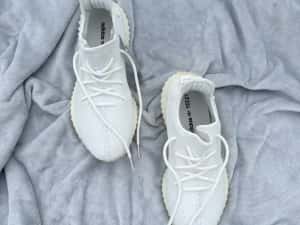 Pantofi Sport Adidas Yeezy 350 Boost Cream White -100% originali — miniatura 5
