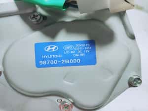 Motoras stergator luneta haion 98700-2b000 Hyundai Santa Fe CM (2006 - 2010) — miniatura 10