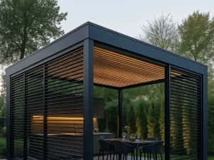 Incalzitoare pe peleti si glisiere aluminiu pentru terasa — miniatura 10