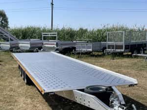 Trailer GROMEX NOU Full Aluminiu 8,5x2,1 VDI 2700 — miniatura 2