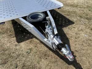 Trailer GROMEX NOU Full Aluminiu 8,5x2,1 VDI 2700 — miniatura 3