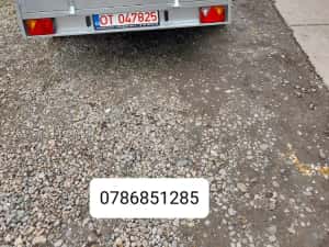 Remorca auto 750 kg dublu ax Repo, platforma ATV, apicola — miniatura 6