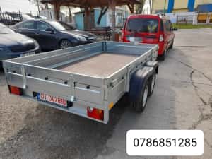 Remorca auto 750 kg dublu ax Repo, platforma ATV, apicola — miniatura 9