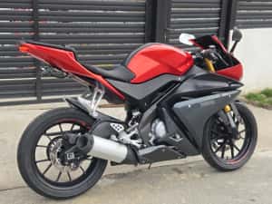 Yamaha YZF R125 2017 FULL ABS ( A1 - 16 ANI) IMP Germania — miniatura 3