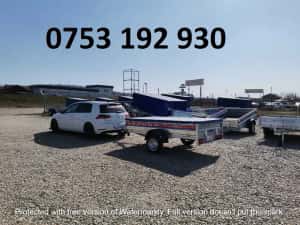 Remorca 750 kg Auto Atv Apicol Moto Omoloagare Rar Repo — miniatura 3