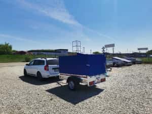 Remorca 750 kg Auto Atv Apicol Moto Omoloagare Rar Repo — miniatura 6