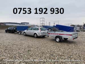 Remorca 750 kg Auto Atv Apicol Moto Omoloagare Rar Repo — miniatura 9