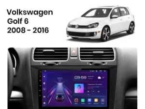 Navigatie Android Dedicata VW Golf 6 / Carplay / Android Auto + Camera — miniatura 3