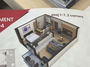 Apartament 2 camere Nufărul Grand Hill Lotus center oradea — miniatura 5