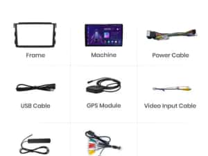 Navigatie Android  Smart For Two 2 Carplay Android Auto + Camera — miniatura 8