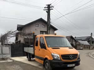 Mercedes sprinter 313 doka dubla cabina 7 locuri — miniatura 2