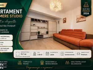 Apartament cochet 2 camere Metrou Berceni - 81 Residence | Piscină — miniatura 3