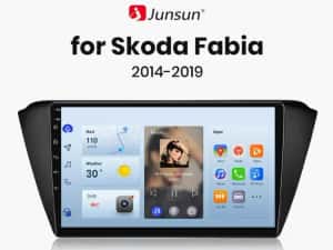 Navigatie Android  Dedicata SKODA FABIA 2014-2019 Carplay + Camera — miniatura 1