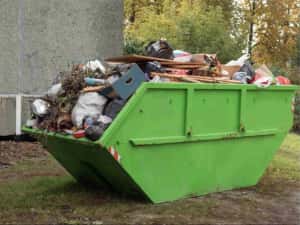 Container moloz gunoi deseuri bena haba — miniatura 2