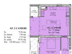 2 camere - Sebastian - Predare in 2027 — miniatura 3