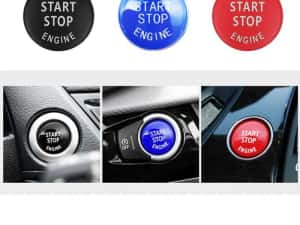 Buton Pornire Start Stop BMW Seria E Rosu/Albastru/Negru E87 84 83 E60 — miniatura 8