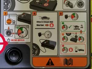 Kit pana Compresor auto umflat roti cu solutie Oem Ford Mustang 12 V — miniatura 2