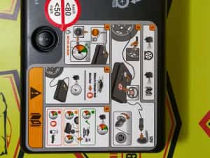 Kit pana Compresor auto umflat roti cu solutie Oem Ford Mustang 12 V — miniatura 6