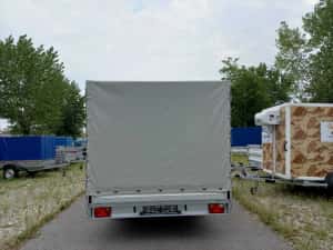 Remorca Auto Repo Cargo,obloane aluminiu,transport marfuri 2000 3000kg — miniatura 5