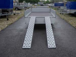 Remorca Auto Repo Cargo,obloane aluminiu,transport marfuri 2000 3000kg — miniatura 6