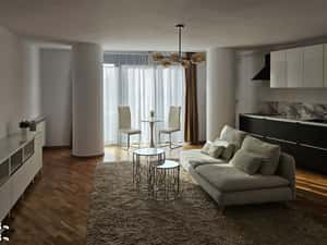 Apartament 2 camere de închiriat 66 mp mobilat si utilat Victoriei — miniatura 3