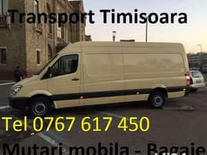 Transport Marfa Mobila Bagaje Mutari Timisoara Debarasari apartamente moloz saci — miniatura 2