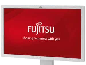 Grad B Monitor IPS Fujitsu 27" WQHD DP, HDMI, DVI, USB, Boxe, P27T-7 — miniatura 1