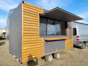 Rulota comerciala FAST FOOD/COFFEE 4 m lungime NOUA!!! — miniatura 4