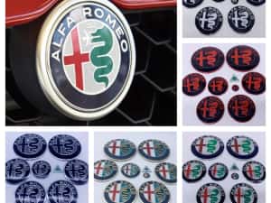 ALFA ROMEO -emblemele si capace pentru jante aliaj — miniatura 3