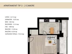 MTL CONSUL RESIDENCE - Apartament de vanzare — miniatura 6