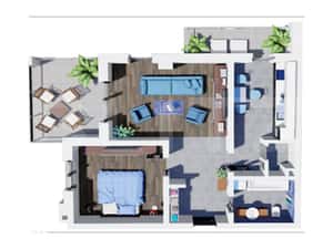 Apartament Nou Cu 2 Camere | 80,70 Mp  | Targu Mures — miniatura 4