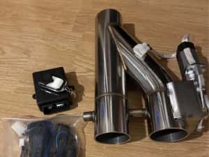 Clapeta Valva DUBLA Evacuare Electrica Custom Cut Off Cut Out Tuning