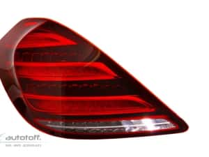 Stopuri Full LED compatibile cu Mercedes S-Class W222 (2013-2017) Semnalizare Secventiala — miniatura 5