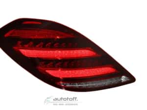 Stopuri Full LED compatibile cu Mercedes S-Class W222 (2013-2017) Semnalizare Secventiala — miniatura 10