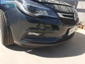 Bara Spoiler Fata cu Grile si Locas Senzori Parcare Opel Astra K NFL Non Facelift 2015 - 2019 Culoare Carragreen Z30V [Q3927] — miniatura 3