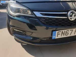 Bara Spoiler Fata cu Grile si Locas Senzori Parcare Opel Astra K NFL Non Facelift 2015 - 2019 Culoare Carragreen Z30V [Q3927] — miniatura 5