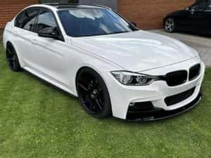 Set Extensii Prelungiri Praguri Laterale Dedicate BMW F30 F31, Lucios — miniatura 8