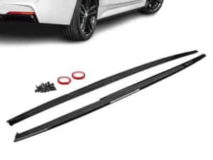 Set Extensii Prelungiri Praguri Laterale Dedicate BMW F30 F31, Lucios — miniatura 9